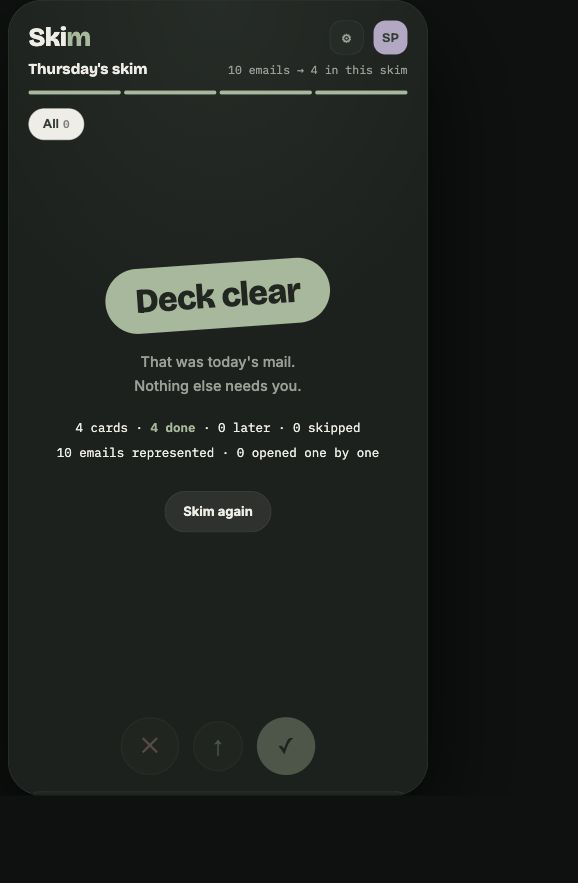 Deck-zero